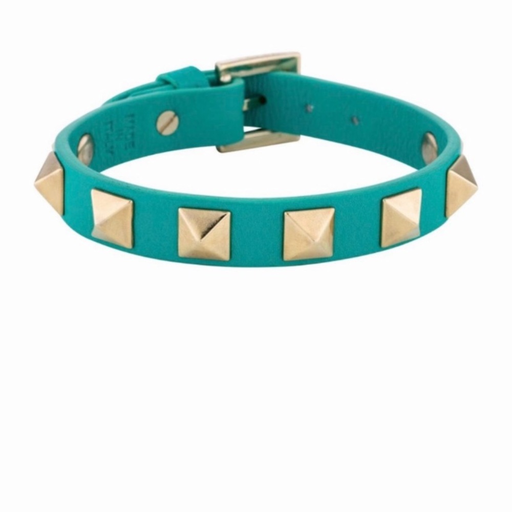 Valentino Garvani Rockstud leather bracelet